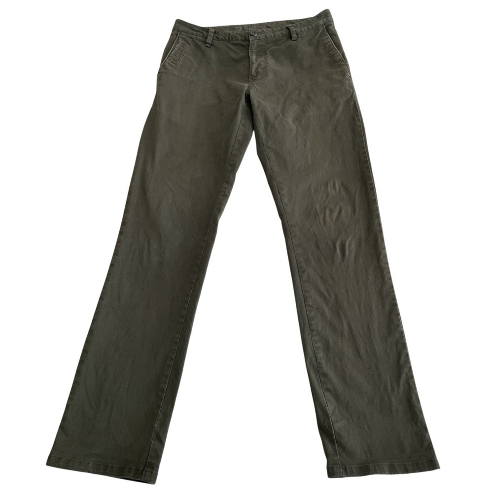 Vuori Mens Collins Chino Pants 30x30 (32x29.5) Dark Oregano Olive Green V433
